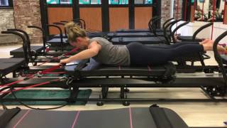 Lying superman lat pull