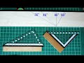 DIY簡単治具工具 (1)スコヤ DIY Easy Jig Tool (1) combo square