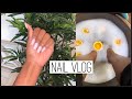 Come To The Nail Salon With Me| Gel Full-Set & Spa Pedicure