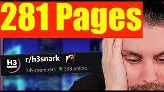 Ethan Klein vs H3Snark Mods | Ethan Klein 281 Response to H3Snark Mods