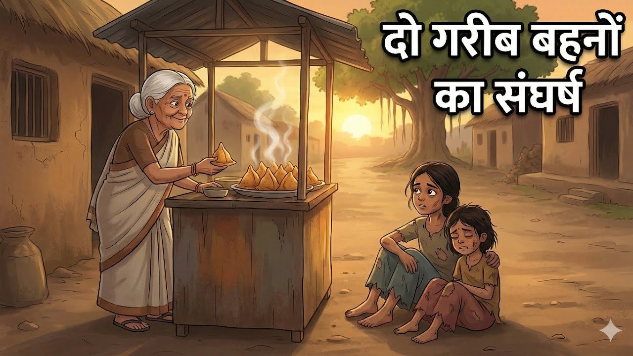 दो गरीब बहनों की कहानी / Moral story / Hindi story /Hindi kahaniyan /