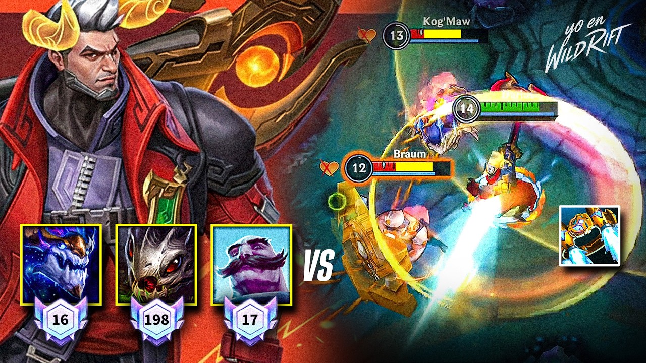 Darius vs 3 Top Server Players 💀 We Still Won 🔥 YO en WILD RIFT