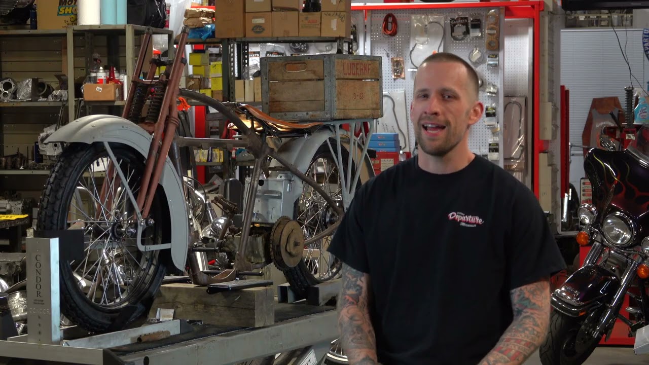 2023 Motorcycle cannonball build Episode 2