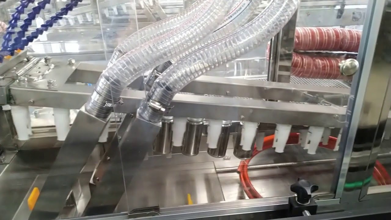 Full Automactic Aerosol Spray Can Filling Machine Line YouTube