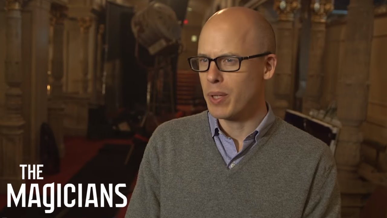 THE MAGICIANS | Brakebills Backstage: Lev Grossman on Set | SYFY