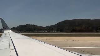 Full Power take off from Rhodos Tui Boeing 737-800