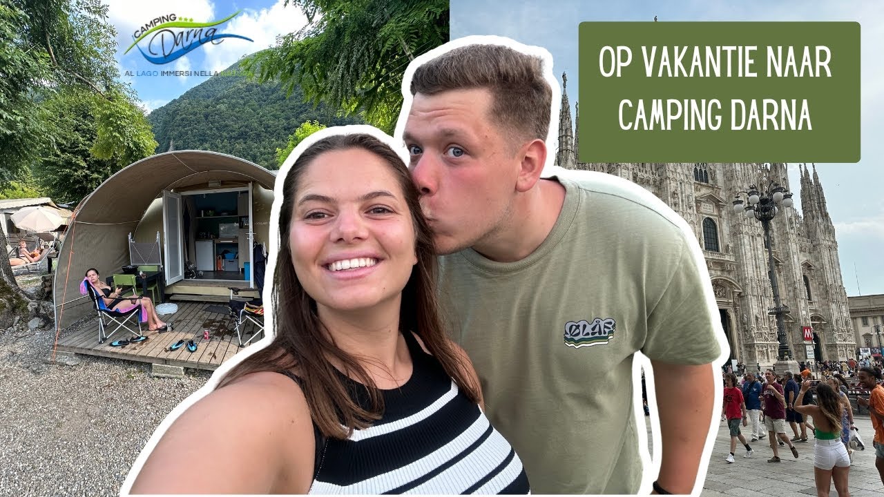 Op vakantie naar CAMPING DARNA aan het LUGANOMEER in Italië | VakantieGangers