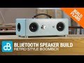 Retro Style Bluetooth Boombox Speaker Build - by SoundBlab