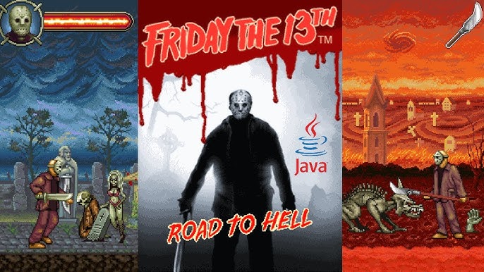Friday The 13th: Road To Hell (Java Phone Gameplay)