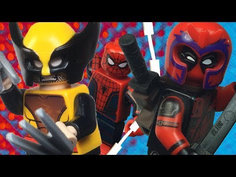 Lego Deadpool Vs Wolverine Ii Youtube