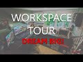 WORKSHOP TOUR // My Dream Workspace And Daily Tools