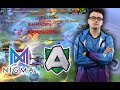 Nigma.Miracle- Arc Warden 3x RAMPAGE vs Alliance