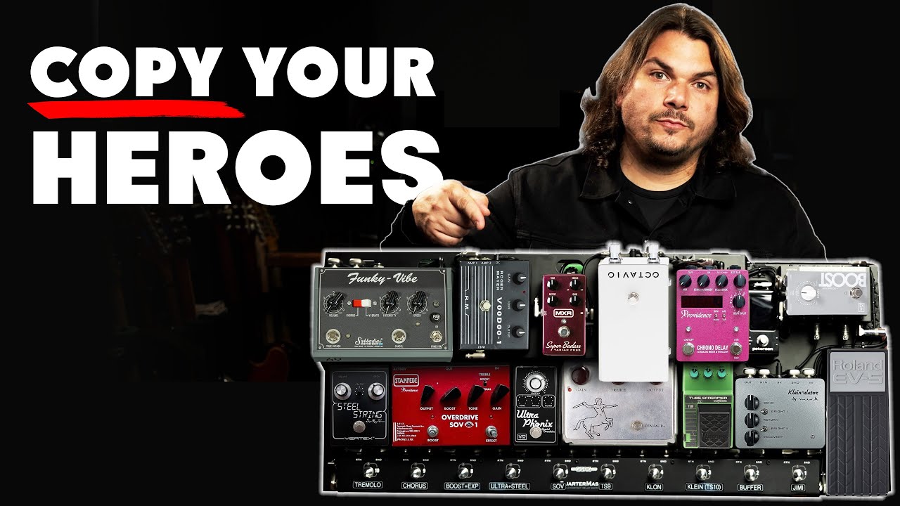 I Built a Pedalboard Using ONLY My Idols' Go-To Pedals adlı videoyu YouTube'da izle I Built a Pedalboard Using ONLY My Idols' Go-To Pedals adlı videoyu YouTube'da izle