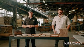 Which WOOD Should I BUILD with?  Build Show Live from Delta Millworks in Austin TX