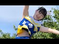 縦 チアダンスRAINBOW鳥取 ② ファンサ / mona 240707 七夕イルミネーション / 湖山池ナチュラルガーデン 4K60p