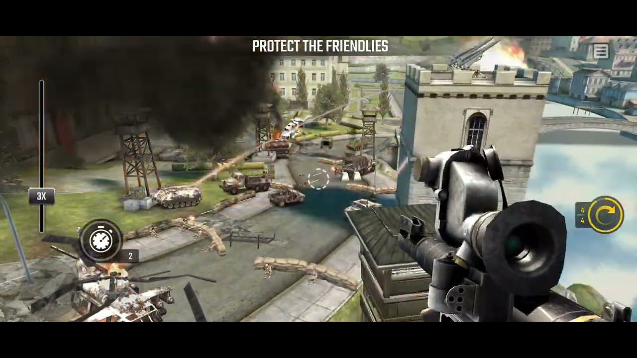 War Sniper Z6 Mission 16 Ground Zero Protect The Friendlies