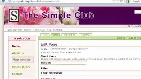 Embed a Video In Your SimpleSite - How To
