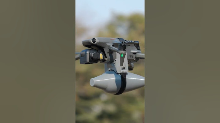 The DJI Mavic 3 Pro airdropper has extremely high accuracy.