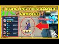 3-STAR LING RAMPAGE - 100K DAMAGE  - BEST MAGIC CHESS SYNERGY - Mobile Legends Bang Bang
