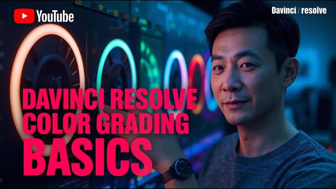 Make Your Footage CINEMATIC! DaVinci Resolve Color Grading Basics - YouTube