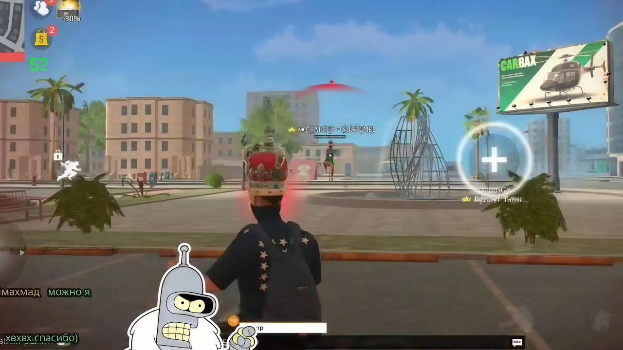 Эпическая дуэль😱 Bender VS Stalker Supreme Grand criminal online GCO 