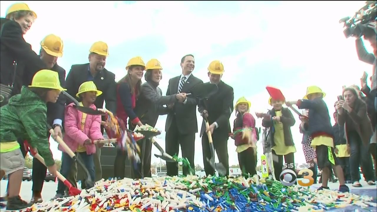 Legoland Breaks Ground At Plymouth Meeting Mall - YouTube