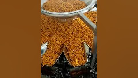 Gantan India Multi Head #weigher at DMB Sweet Jaipur Packing #soya #stick