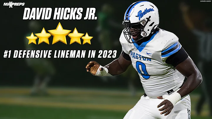 5-star Texas A&M commit David Hicks Jr. | 2022 Hig...