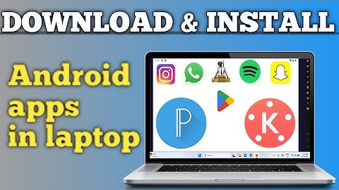 How to Install Mobile Apps on Laptop/PC | How to install inshot on pc
