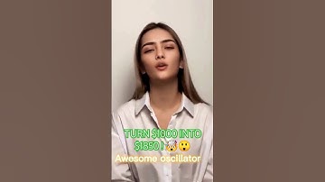 TURN $1000 INTO $1850 with OSCILLATOR + PARABOLIC SAR for BIG PROFITS in Binary Options!