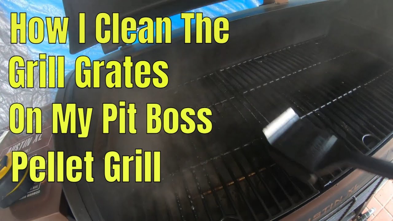 How I Clean My Pit Boss Pellet Grill! - YouTube