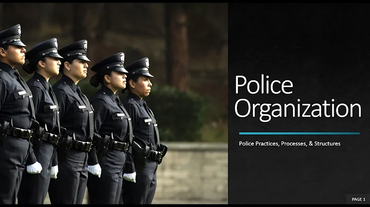 Police Organization & Structure - DayDayNews