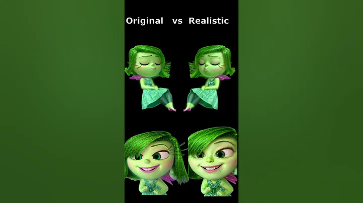 Disgust Sees Her Realistic Version… And Is DISGUSTED! 💚🤢 | Inside Out