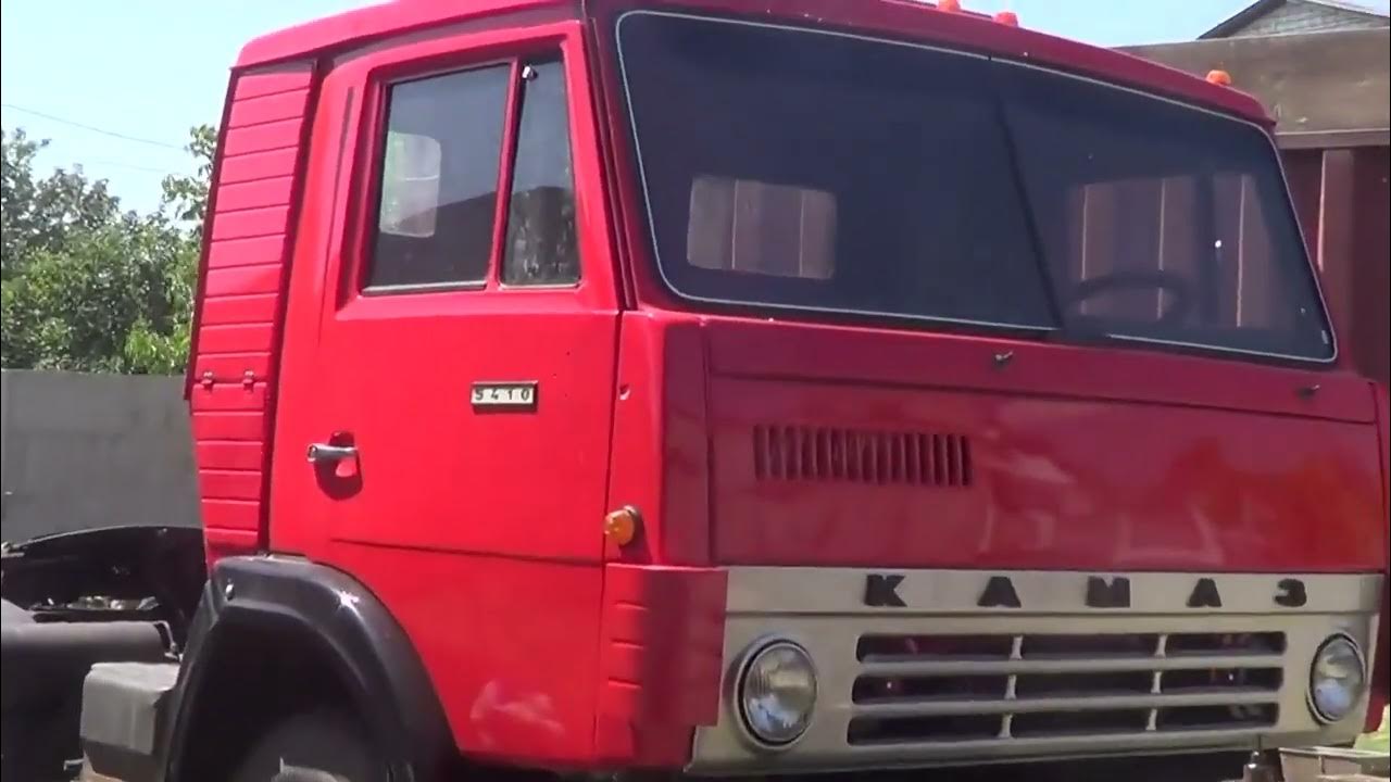 красный камаз щона - YouTube