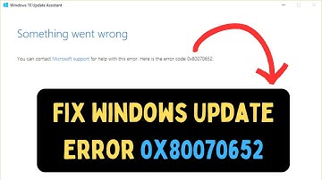 How to Fix Windows Update Error 0x80070652 on Windows 11