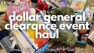 Shop with Me | Clearance Event @ Dollar General 50% OFF on Selected Items, HAUL