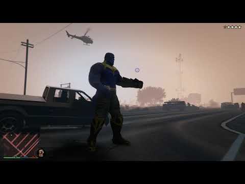 GTA 5 Thanos Snap finger