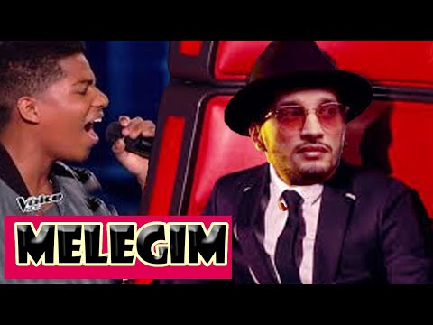 the voice / soolking Ft dadju / melegim فتى يبهر حكام ذافويس بأغية سولكيغ الجديدة