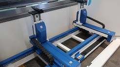 ACCURL Genius 8 Axis CNC Press Brake with BGA-6 CNC BACKGAUGE for X1 X2 R1 R2 Z1 Z2-Axis