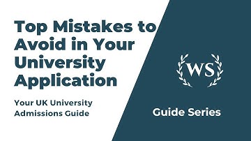 Top Mistakes to Avoid in Your UK University Application