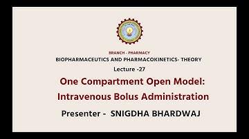 Biopharmaceutics and Pharmacokinetics | AKTU Digital Education