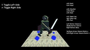 3D Hierarchical Model Using OpenGL C++