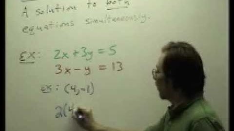 4 1 Systems of Linear Equations in Two Variables part 1