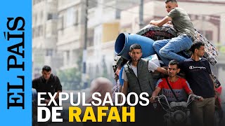 GAZA | 300.000 palestinos, según Israel, han salido de Rafah ante la amenaza de invasión terrestre