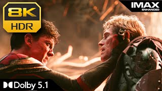 8K HDR IMAX | Climax Fight (Spider-Man No Way Home) | Dolby 5.1