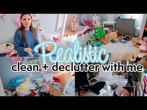 2024 REALISTIC Clean and Declutter With Me | Realistic Cleaning ...