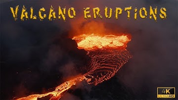 STUNNING Drone Video of ICELAND VOLCANO Eruption | 4K DJI FPV