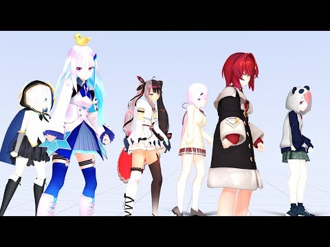 【にじさんじMMD】リゼアンさくゆいアルれな★砂の惑星