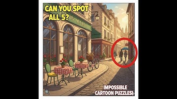 🔥 UNBELIEVABLE Find The Difference Puzzles! | Only 1% Spot ALL 5 Mistakes! (Cartoon Edition)