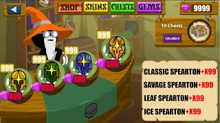UNLOCKED ICONS X99 SKILL POWER OF ICE LEAF CLASSIC SAVAGE SITCK WAR LEGASY MOD ZANG XO